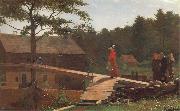 Winslow Homer Die Morgenglocke Sweden oil painting reproduction